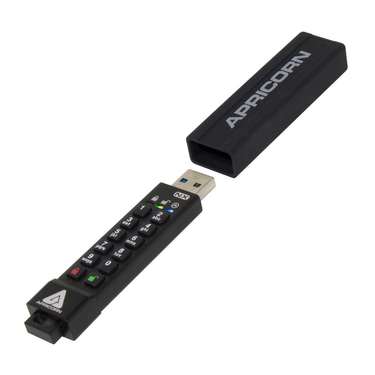 Pendrive Apricorn Usb 3.0 4gb Securekey 256bit Aes-Xts, Ip58