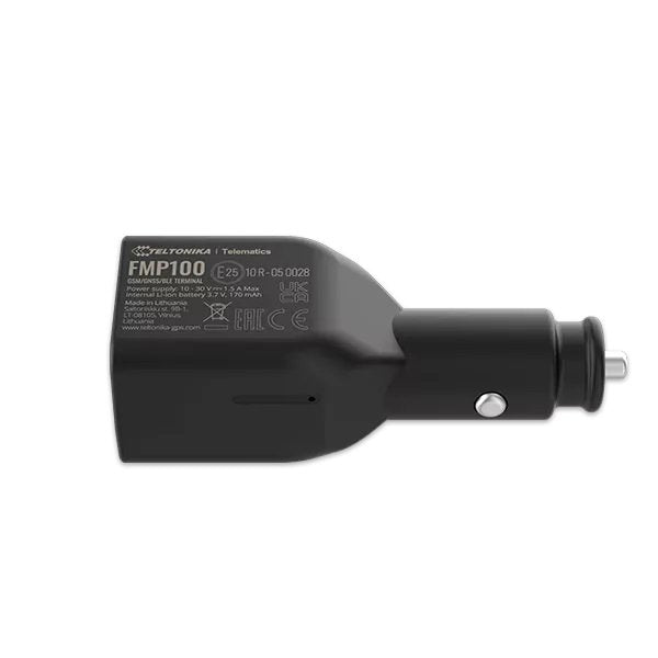 Teltonika Fmp100 Plug And Play Tracker With Gnss, Gsm, Bluetooth,  Cigarette Lighter Power Connector