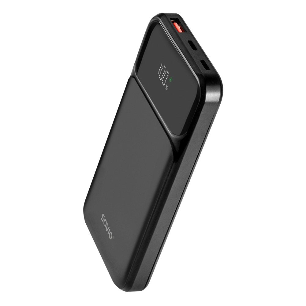 EAN 5901986049364 - Savio BA-08 batería externa Polímero de litio 1000 mAh Negro imagen 2