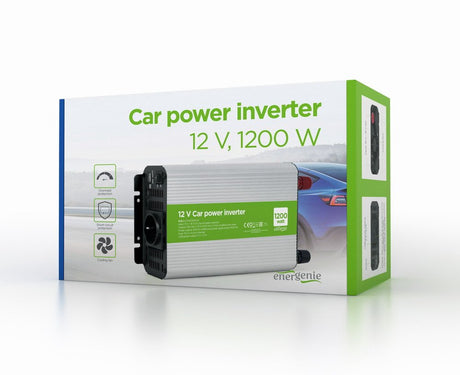 EAN 8716309119450 - Gembird EG-PWC1200-01 adaptador e inversor de corriente Auto 1200 W Gris imagen 4