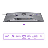 EAN 4038986183451 - AOC AGON PRO AGP277QKDC pantalla para PC 67,3 cm (26.5") 2560 x 1440 Pixeles Quad HD OLED Gris imagen 4