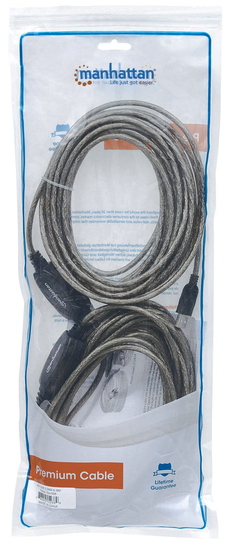 EAN 0766623152389 - Manhattan 152389 cable USB USB 2.0 15 m USB A USB B Negro imagen 6