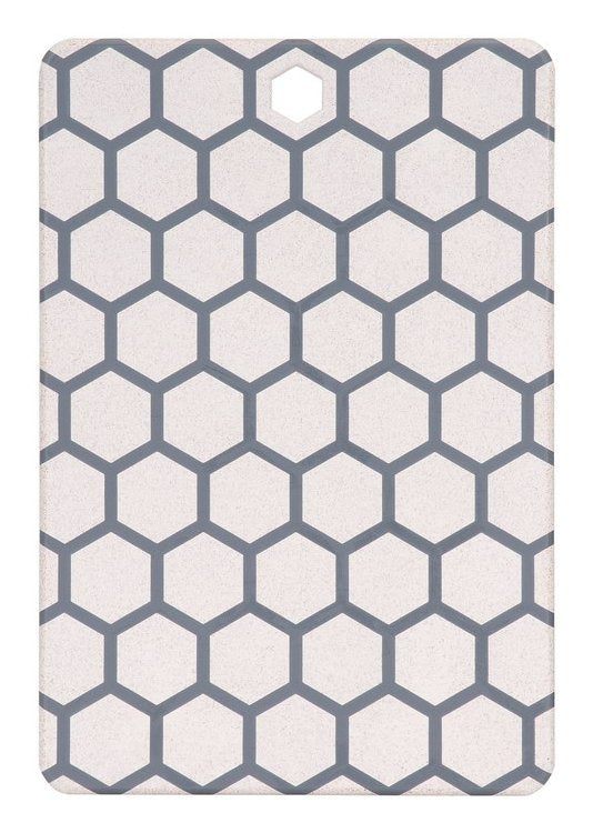 EAN 4260403577653 - Resto Kitchenware 95401 tabla de cocina para cortar Rectangular Plástico Gris, Blanco imagen 2
