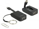 Delock 63941 Adaptador Usb Type-C  Para Vga (Modo Dp Alt) - Llavero