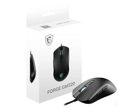 EAN 4711377367523 - MSI FORGE GM320 ratón Juego Ambidextro USB tipo A Óptico 12800 DPI imagen 5