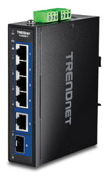 Trendnet 6-Port Indumr. 2.5g Din-Rail Switch With 10g Ports