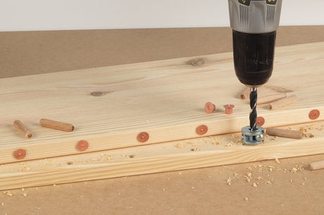 EAN 4006885291102 - wolfcraft GmbH 2911000 herramienta para fabricación de clavija de madera Centrador de clavijas imagen 4