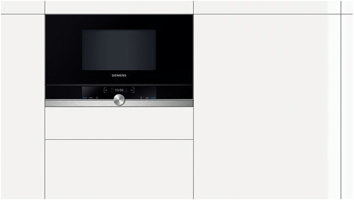 Siemens Iq700 Bf634lgs1 Microondas Integrable 21l 900w Negro/Inox
