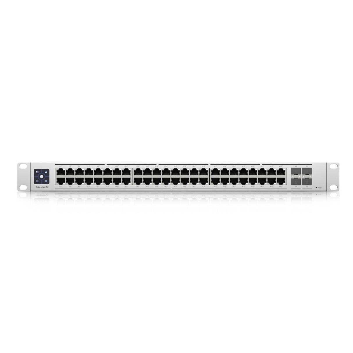 Ubiquiti Networks Unifi Usw-Enterprise-48-Poe Network Switch Managed L3 2.5g Ethernet [Uk[100/1000/2500] White [Uk Psu]