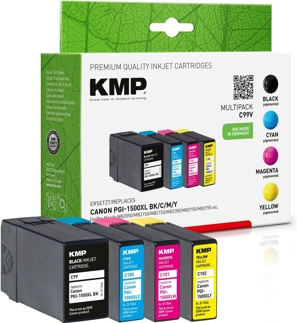 Kmp C99v Negro, Cian, Magenta, Amarillo