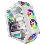 Caja Pc Marsgaming E-Atx Mc51 White