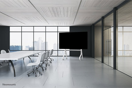 EAN 8717371443245 - Neomounts FL50-575WH1 mueble y soporte para dispositivo multimedia Blanco Carro/soporte de suelo con rued imagen 18