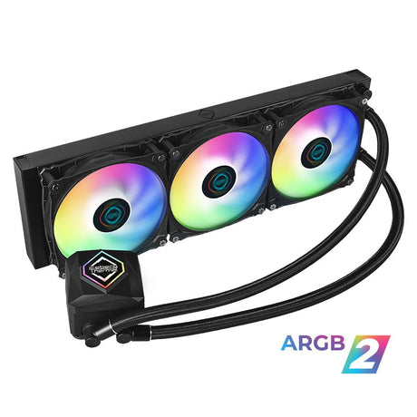 EAN 1230000071925 - Iceberg Thermal IceFLOE OASIS 360 Procesador Sistema de refrigeración líquida todo en uno 12 cm Negro 1 p imagen 2