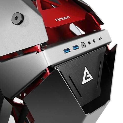 Caja Pc Antec E-Atx Torque Usb3.1 Negro/Rojo