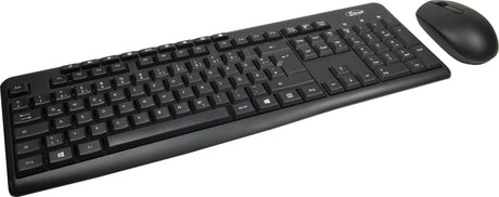 EAN 4260455649636 - Inter-Tech 88884137 teclado Ratón incluido Hogar / Oficina USB QWERTZ Alemán Negro imagen 2