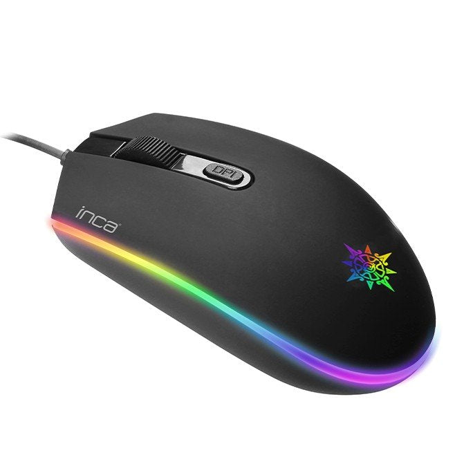 EAN 8681949012396 - Inca IMG-GT13 ratón Juego Ambidextro USB tipo A 1200 DPI imagen 2