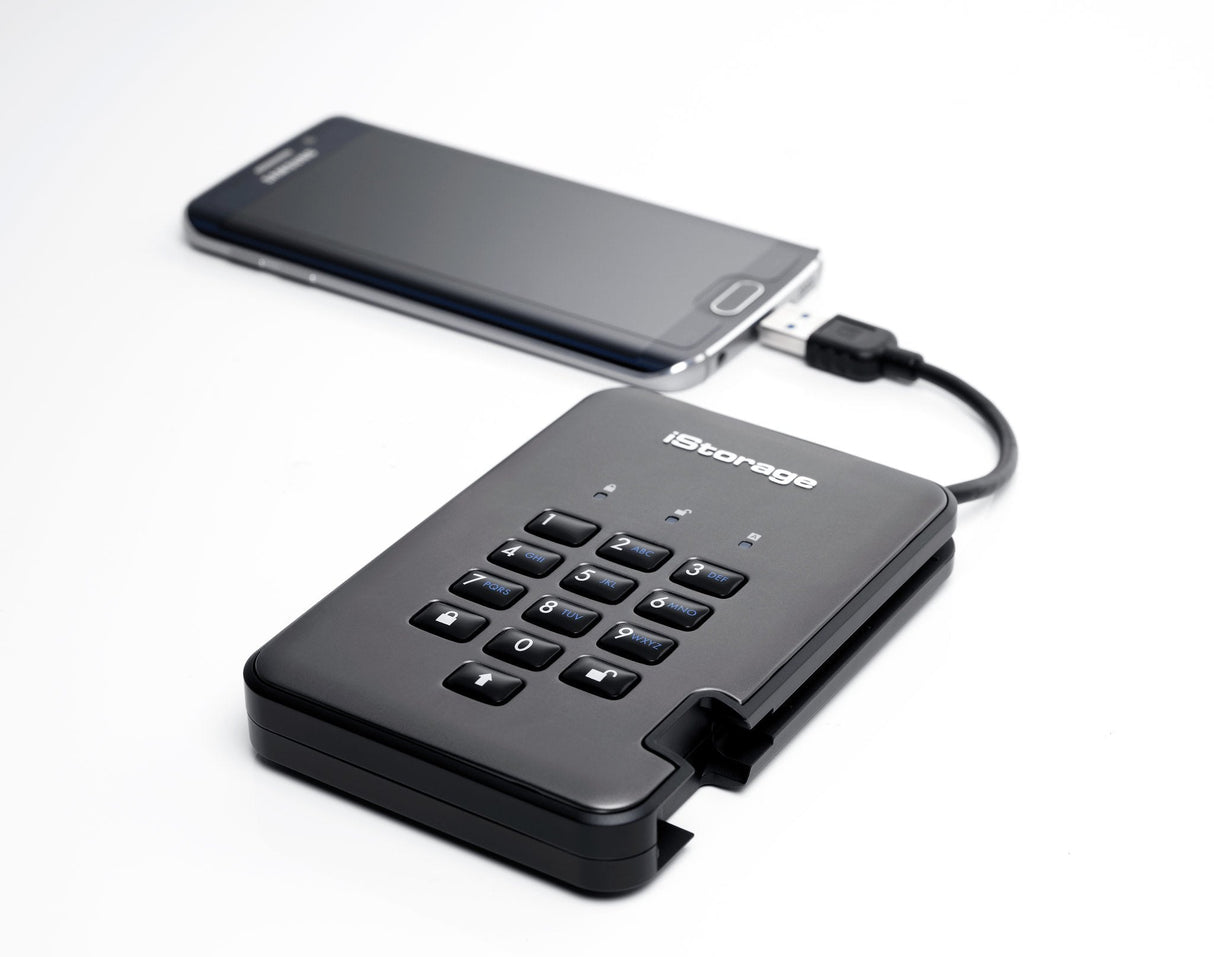 Stick Diskashur Pro2 4tb Usb3.2 2.5 Inch External Hdd Military Grade - Aes-Xts 256-Bit Hw Encryption - Fip