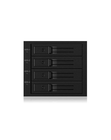 EAN 4250078169529 - ICY BOX IB-564SAS-12G unidad de disco multiple Negro imagen 8
