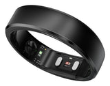 Ringconn Smart Ring Gen2 Für Frauen Und Männer - Schlaf- Und Fitness Tracking Wearable - Herzfrequenz - Matt-Schwarz Grösse 10