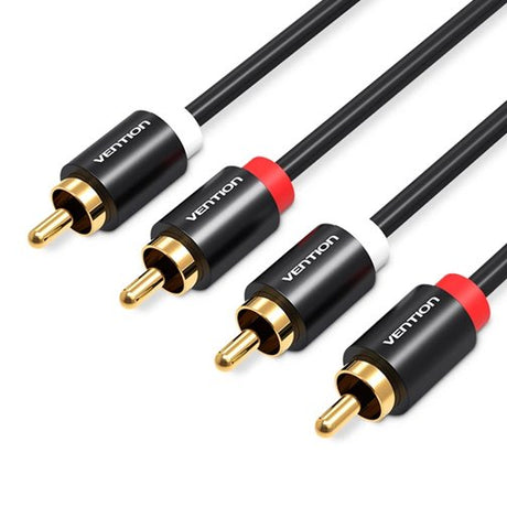 EAN 6922794740914 - Vention VAB-R06-B200 cable de audio 2 m RCA Negro imagen 1