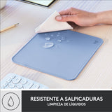 Alfombrilla Logitech Mouse Pad Azul Gris 956-000051