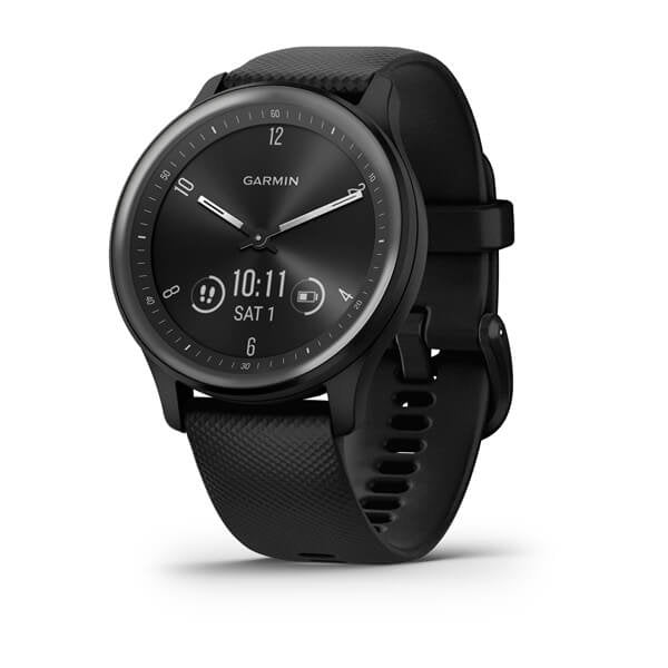 Smartwatch Garmin Vivomove Sport  Notificaciones  Frecuencia Cardíaca  Gps  Negro Pizarra
