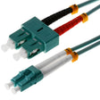 EAN 4005938157457 - Helos 7.5m OM3 LC/SC Cable de fibra óptica e InfiniBand 7,5 m Turquesa imagen 1