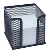 Wedo Zettelbox Office Papier 92x92 Mm Drahtmetall Negro