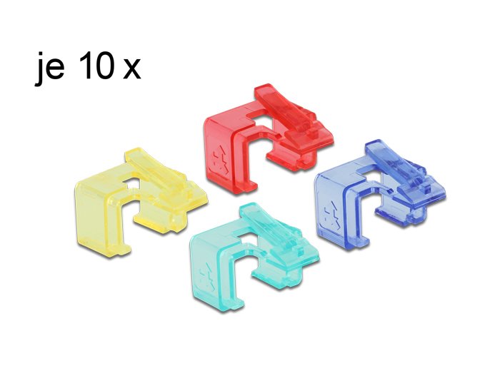 Delock Clip De Reparación Rj45  40 Piezas Set  1 - 86421