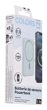 Tnb Banco De Energia De 5000 Mah Compatible Con Magsafe - Blue