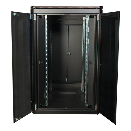 EAN 5420016845900 - LOGON RDL22U88BL armario rack 22U Rack o bastidor independiente Negro imagen 2