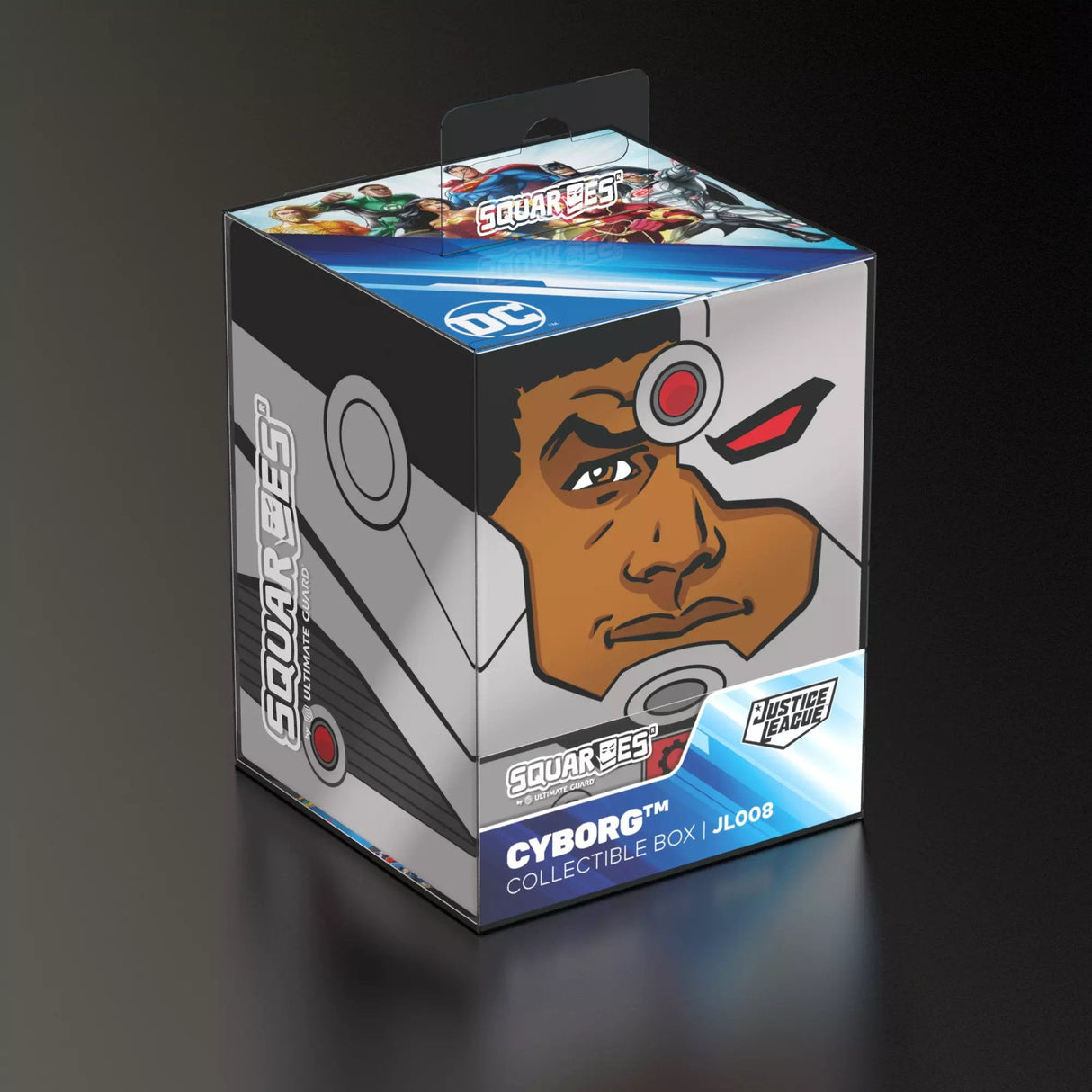 Caja De Mazo Squaroes Dc Justice League Cyborg