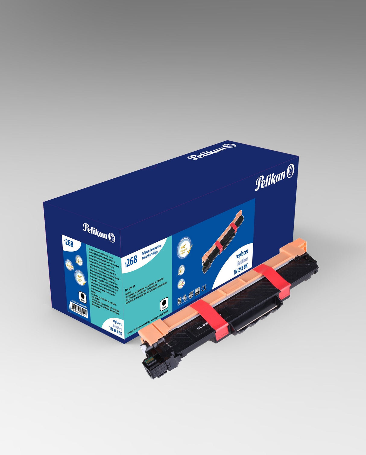 Pelikan Tóner Compatible Para Brother Tn-243bk Black Kompatibel