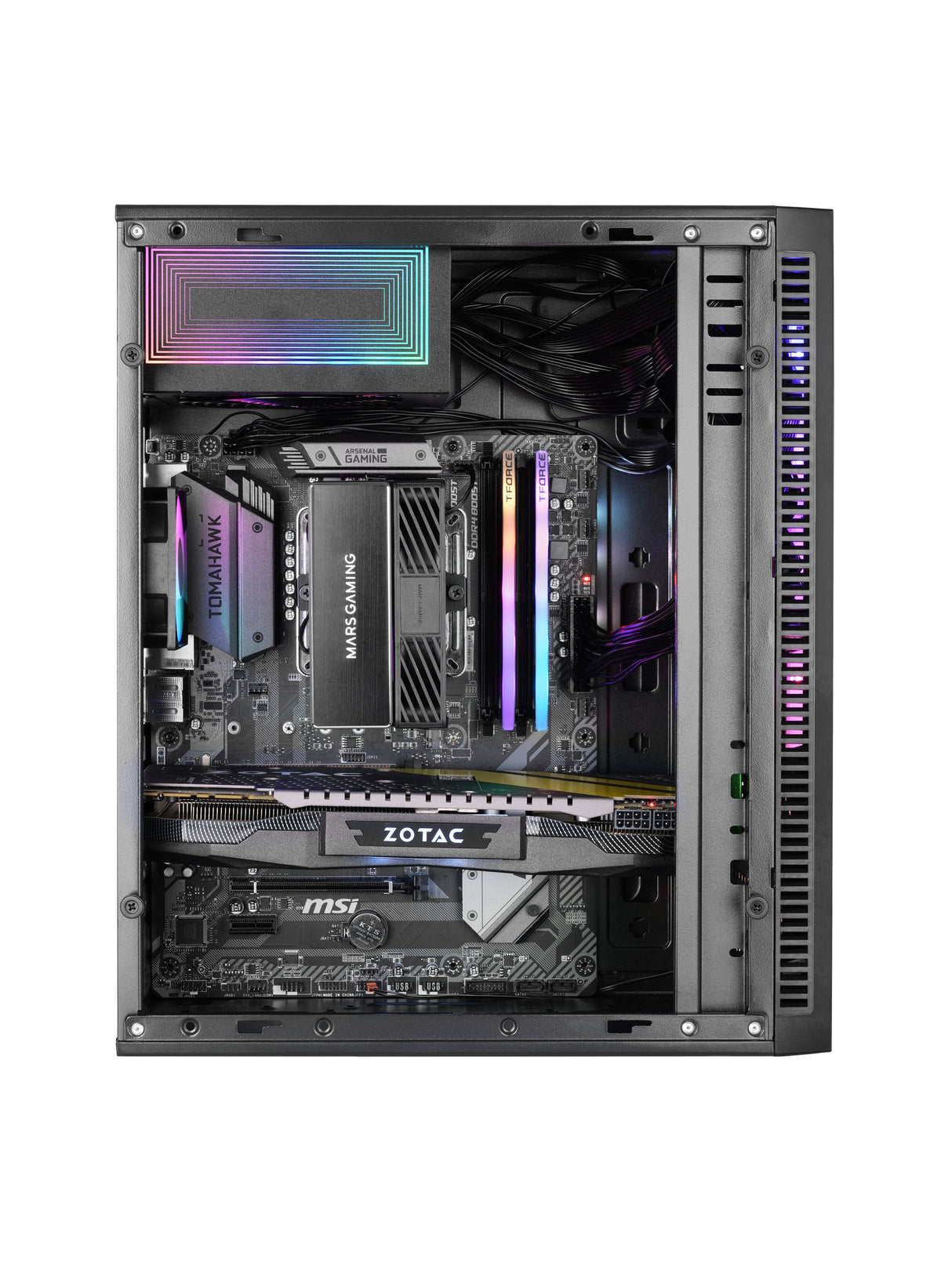 Caja Gaming Semitorre Mars Gaming Mc-Blaze