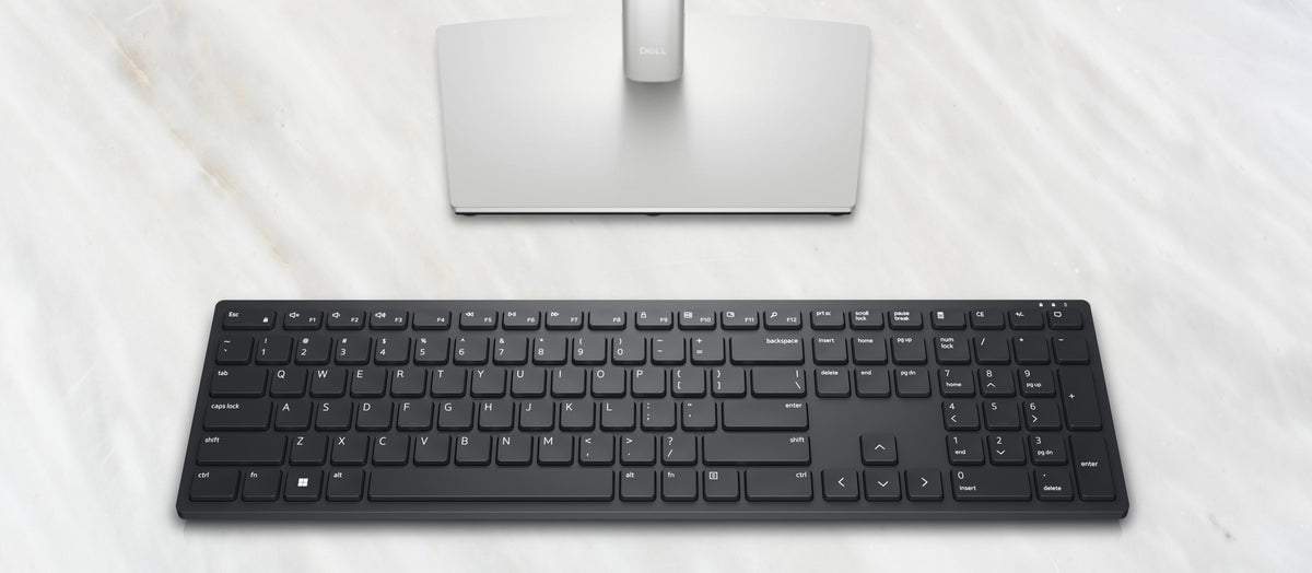 Teclado Francés Dell Kb500 Rf Inalámbrico Azerty Negro