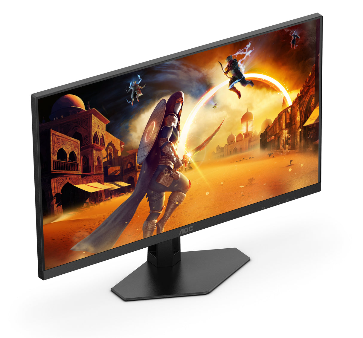 Monitor Aoc 27g4xe  (27") 1920 X 1080 Pixeles Full Hd Lcd Negro, Gris