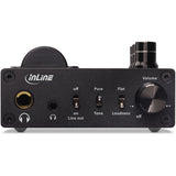 Inline® Ampusb-Eq, Hi-Res Audio Hifi Dsd Usb Audio Dac, Headphone Vacuum Tube Amplifier And Equalizer