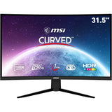 Monitor Gaming Msi Optix G32c4xde, 32"  Negro, Fhd, Va, Hdmi, Displayport, Panel 250hz