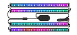 Govee H7090 Rgbic Interior Car Lights (8 Scene Mode + 3 Music Mode)--Without Remote Control