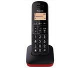 Telefono Inalambrico Panasonic Cordless Kx-Tgb610jtr Rojo 50 Numeros En Agenda Bloqueo Numeros 2*Aaa