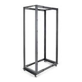 EAN 0065030855211 - StarTech.com 4POSTRACK42 armario rack Rack o bastidor independiente Negro imagen 1