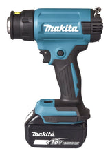 EAN 88381760393 - Makita DHG181ZJ pistola de calor Pistola de aire caliente 200 l/min 550 °C Negro, Verde azulado imagen 2