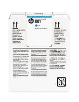 EAN 887758106648 - HP 881 5-liter Cyan Latex Ink Cartridge cabeza de impresora Inyección de tinta térmica imagen 1