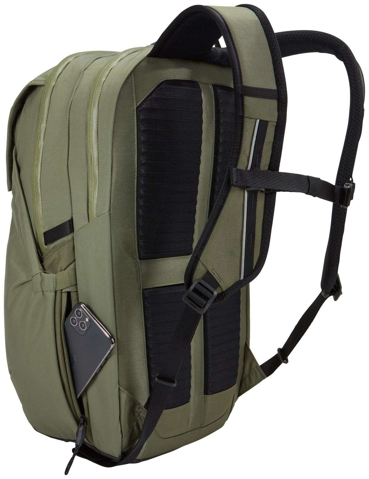 Mochila Thule Paramount Tpcb127 - Olivine Informal Oliva Nylon