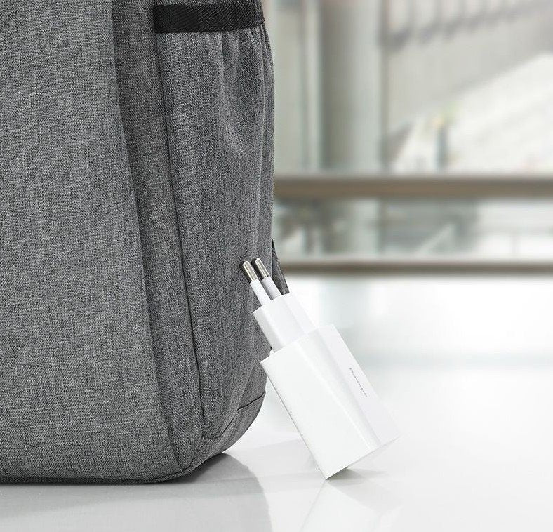 Baseus Travel Charger Speed Mini 1c Quick Charger 20w Eu White (Ccfs-Sn02)