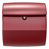 Burg-Wächter Piano 886 Merlot Briefkasten Plástico Rojo
