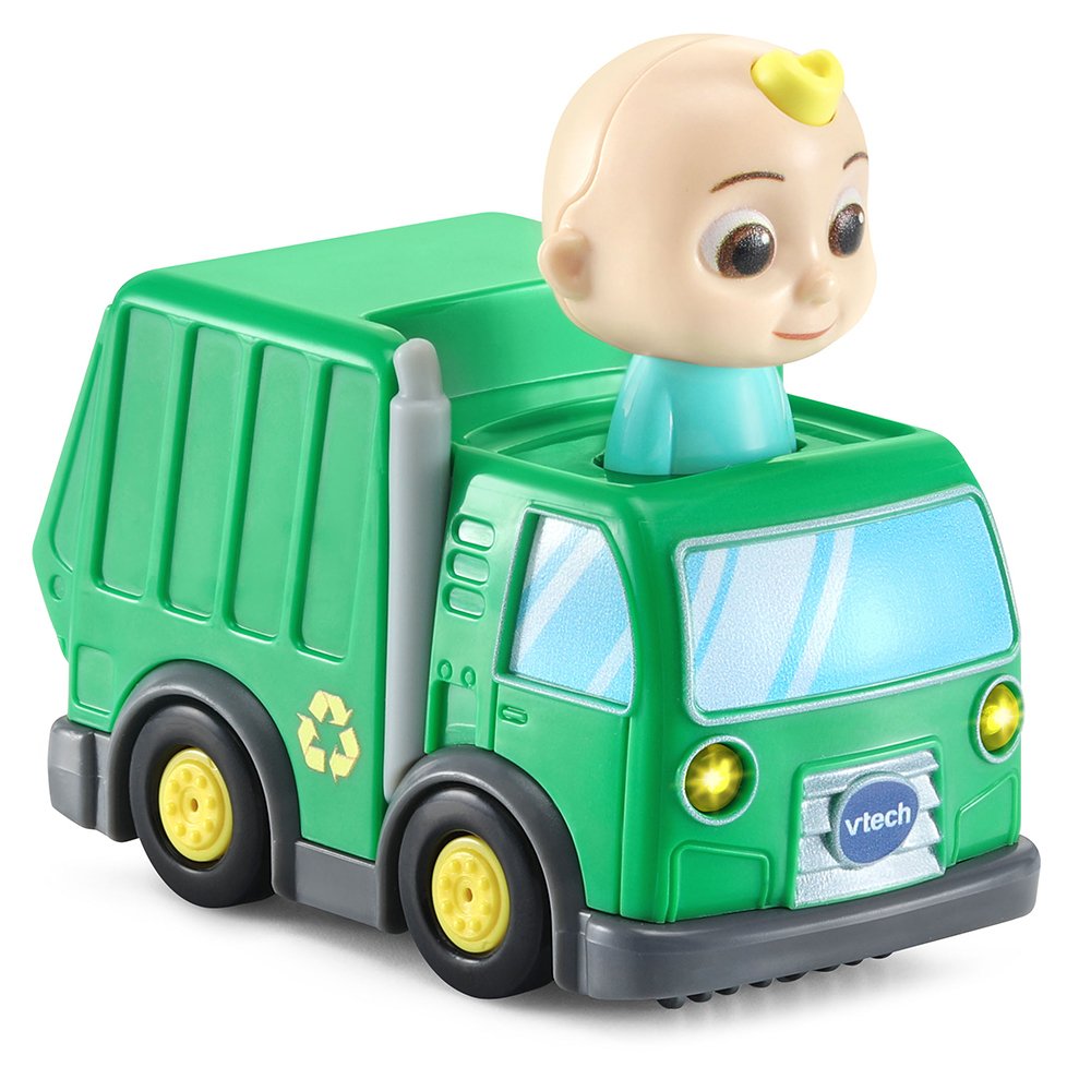 Camión De Basura De Jj, Vehículo De Juguete Vtech Tut Tut Baby Flitzer - Cocomelon   80-561404
