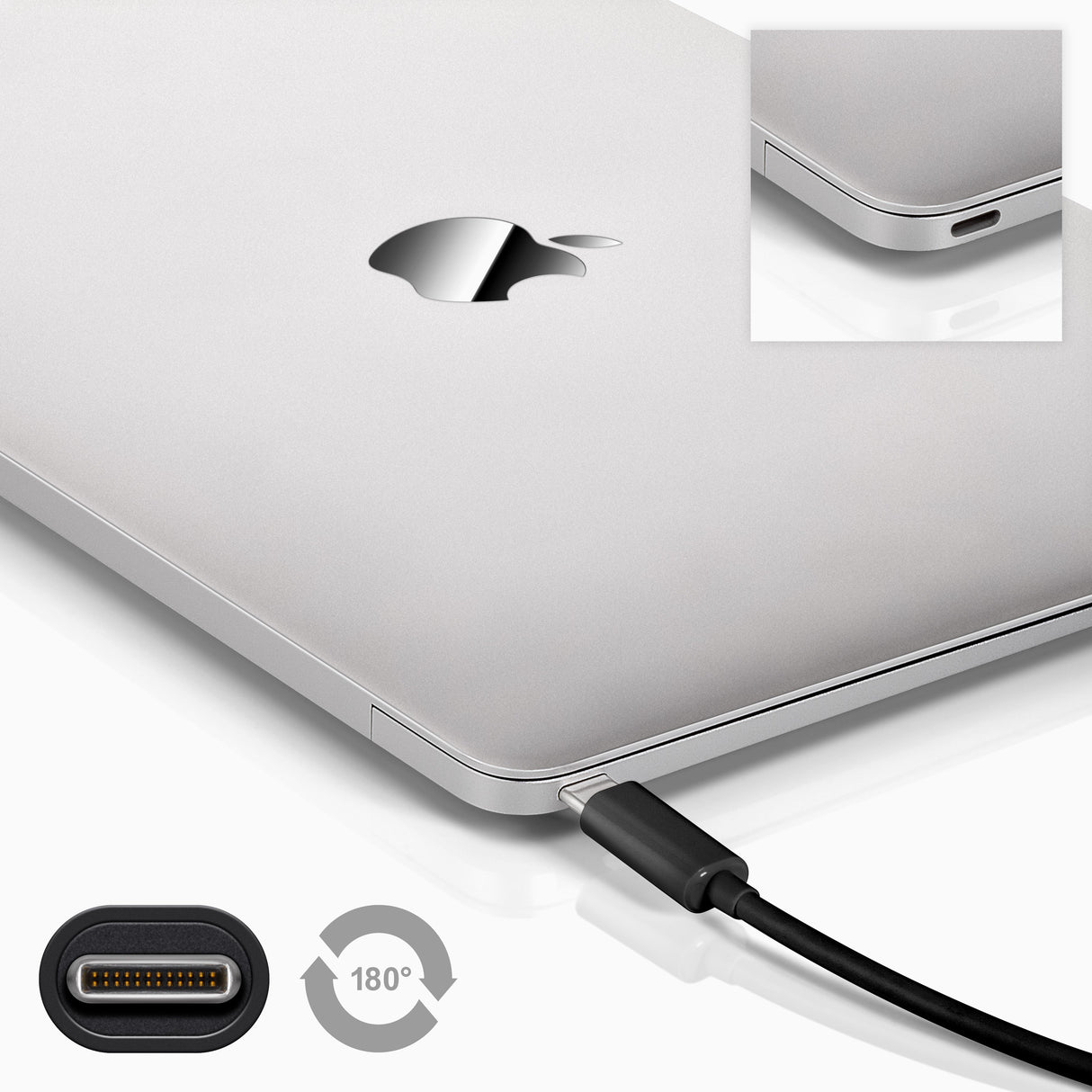 EAN 4040849679759 - Goobay USB 3.1 Gen 1 0.5 m cable USB USB 3.2 Gen 1 (3.1 Gen 1) 0,5 m USB C Negro imagen 3