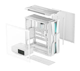 Caja Pc Deepcool Genome Iii Integrated Liquid Cooling Case, White