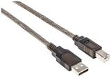 EAN 0766623152389 - Manhattan 152389 cable USB USB 2.0 15 m USB A USB B Negro imagen 2